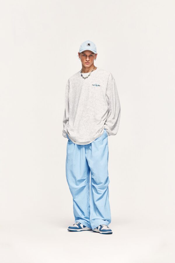 pantalon cargo coupe droite cloud