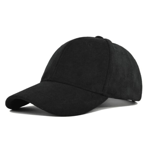 Casquette Vintage En Velours Noir