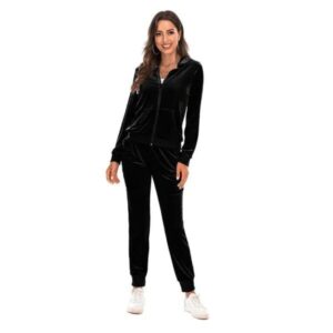Ensemble Velours Femme Noir