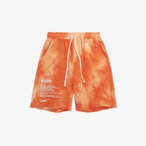 short à effet tie-dye