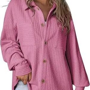 surchemise décontractée en velours côtelé