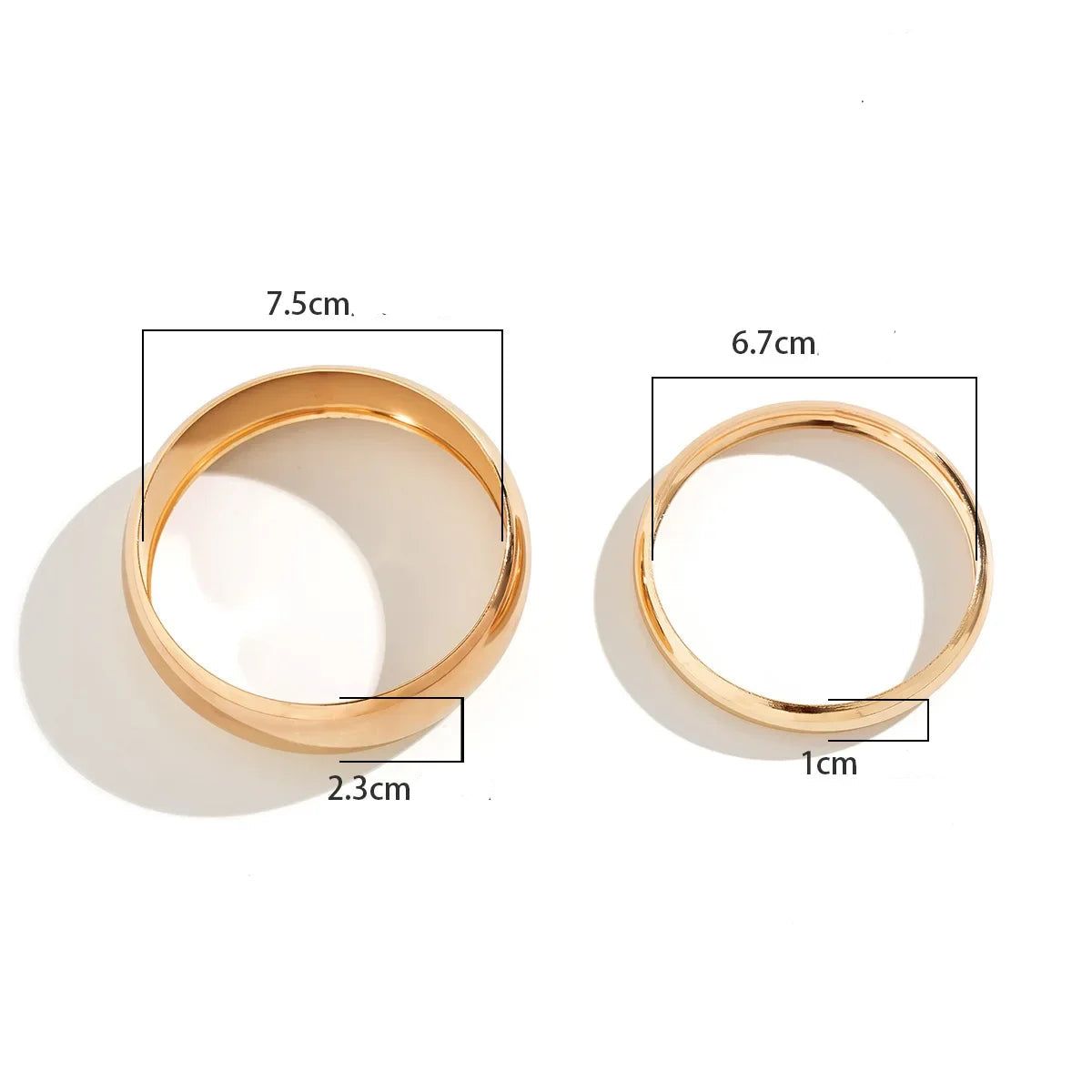 accessoires en acier inoxydable ensemble de bracelets