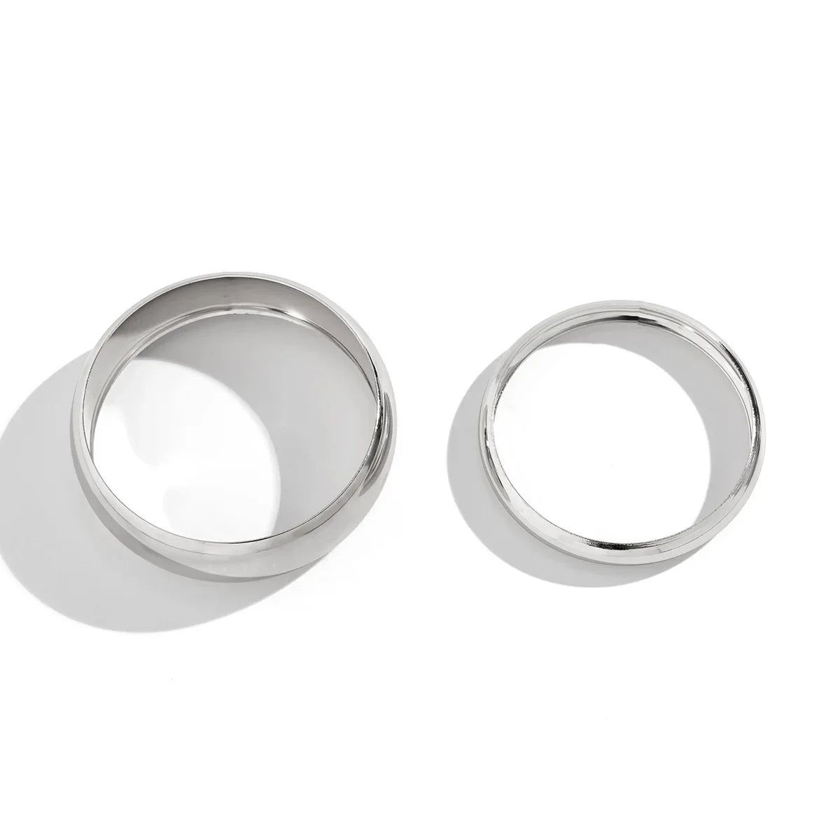 bracelets minimalistes en acier inoxydable