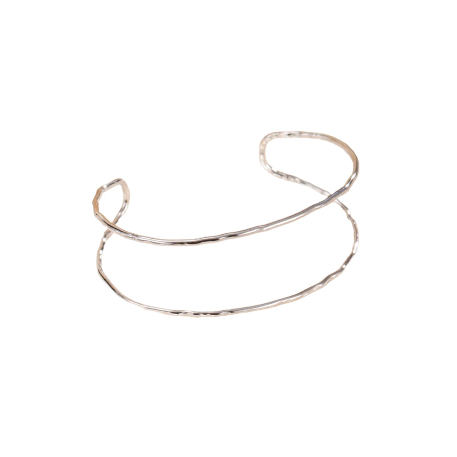 manchette texturée double anneau