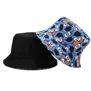 Bob Réversible Cartoon pour Enfants - Chapeau Amusant et Coloré